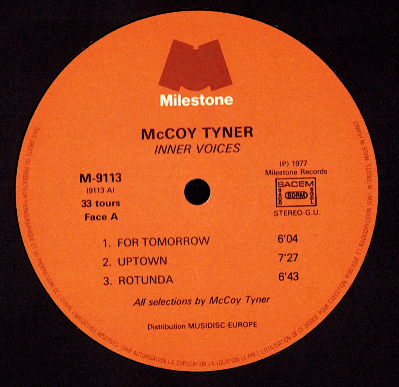 McCoy Tyner – Inner Voices Vinyl LP, JAP Reissue, 1978 Kopie