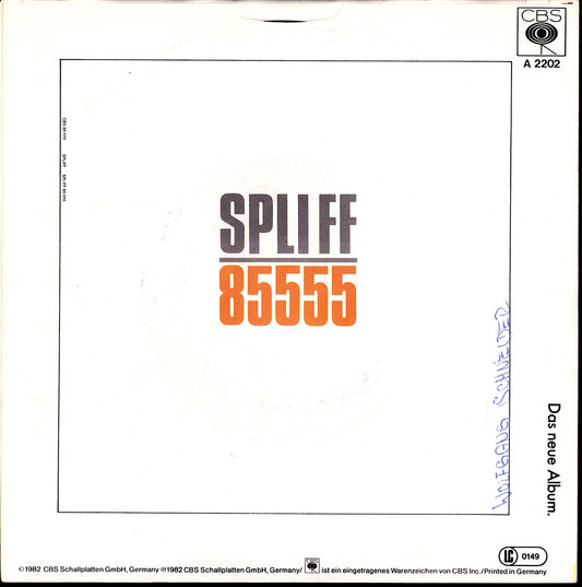 Spliff – Carbonara Vinyl 7" | DE Original | 1982