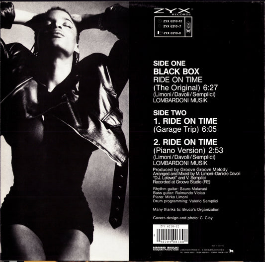 Black Box – Ride On Time Remix Vinyl 12" Kopie