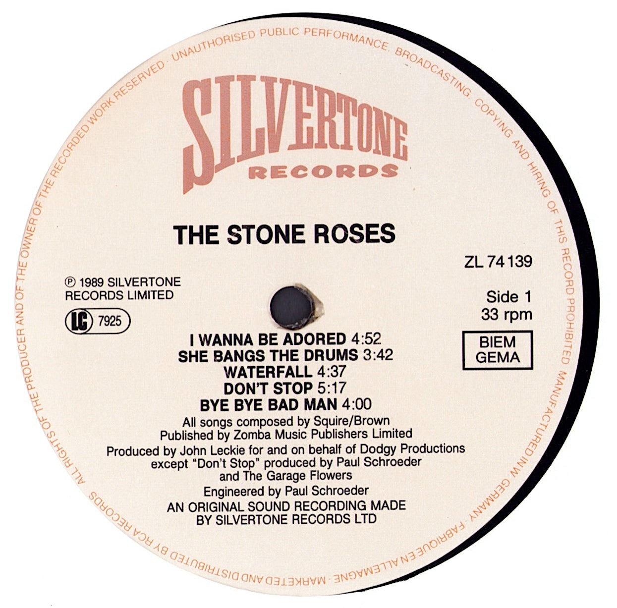 The Stone Roses - The Stone Roses