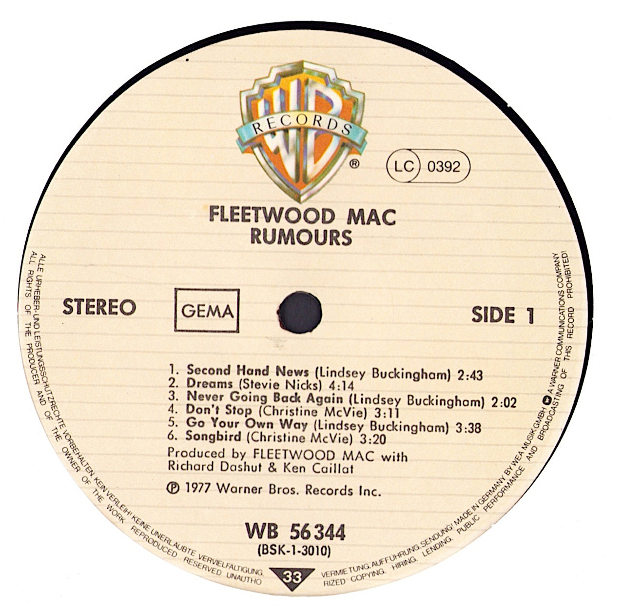 Fleetwood Mac - Rumours