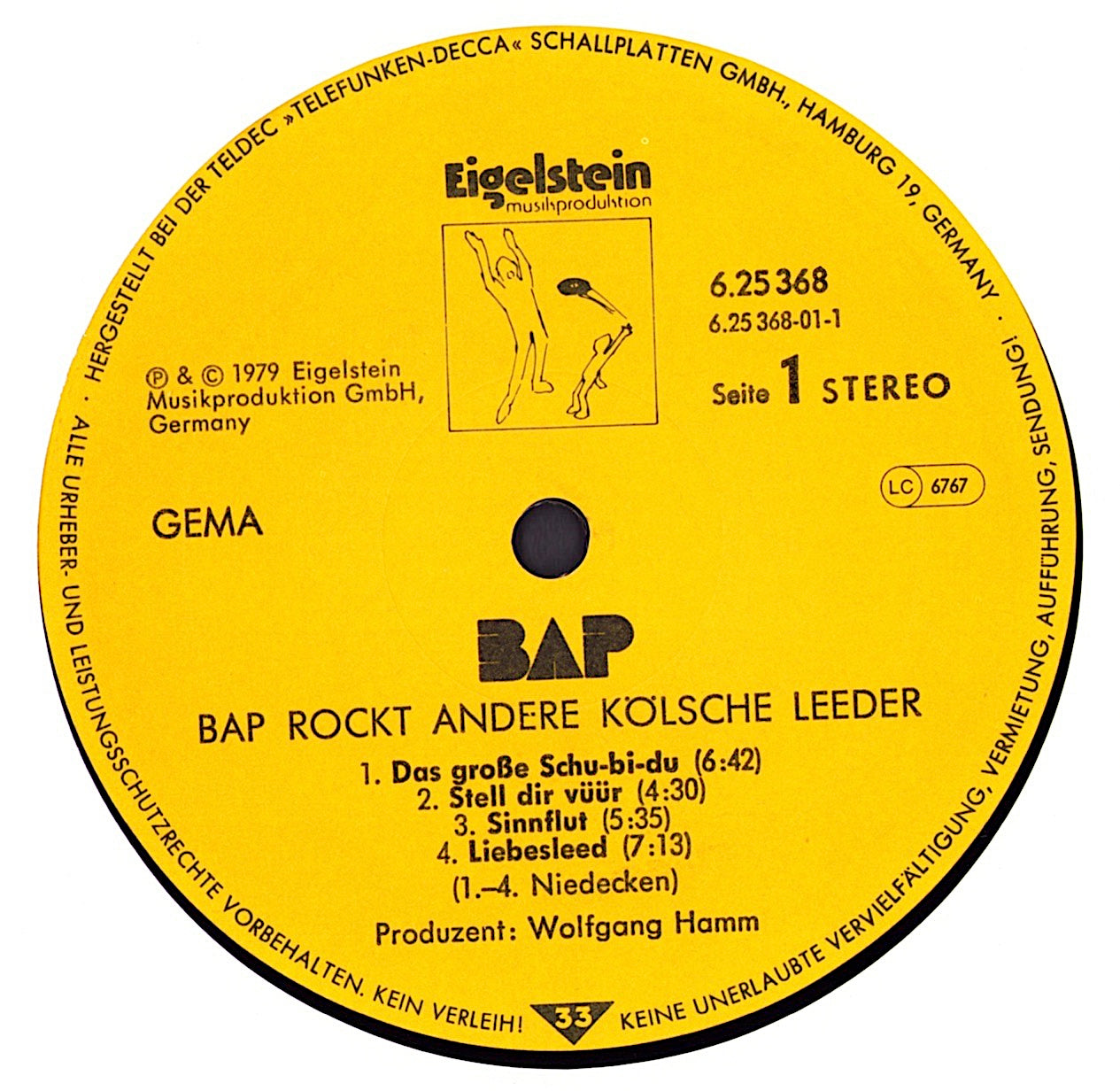 Wolfgang Niedecken's BAP - Rockt Andere Kölsche Leeder Vinyl LP