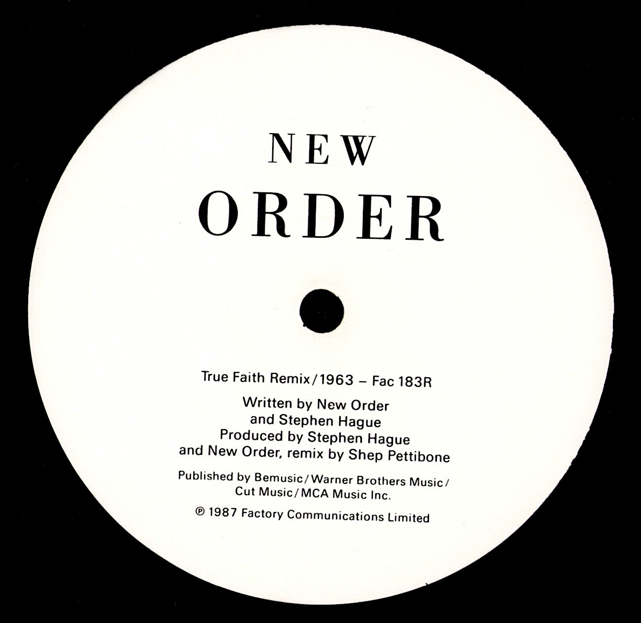 New Order - Temptation Vinyl 12" Maxi-Single Kopie