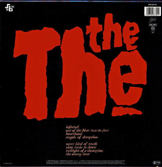 The The - Infected Vinyl LP Kopie