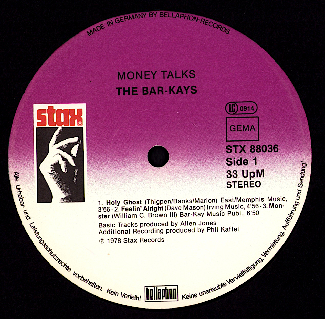 Bootsy Collins – What's Bootsy Doin'? Vinyl LP Kopie Kopie