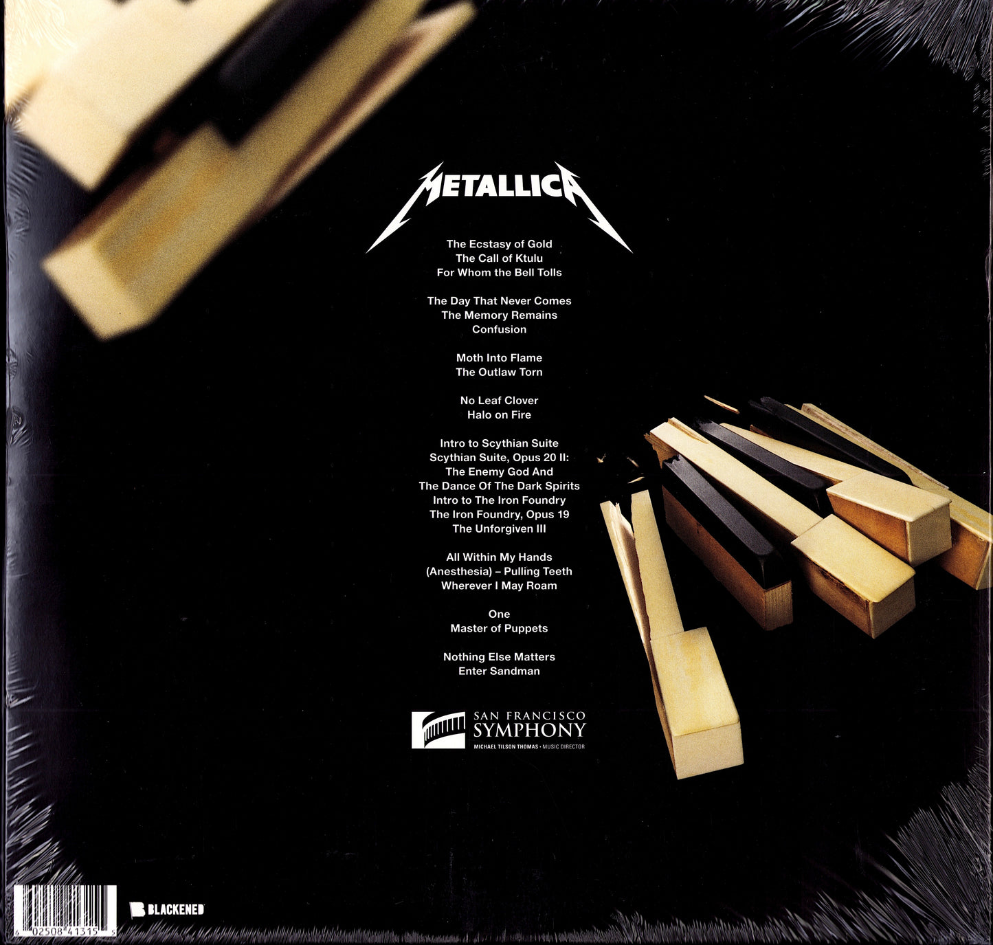 Metallica & San Francisco Symphony – S&M2 Vinyl 4LP, EU Original