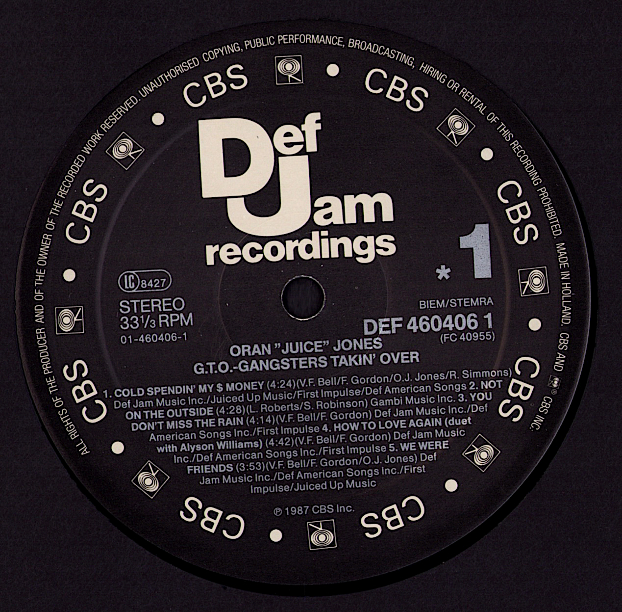 Bootsy Collins – What's Bootsy Doin'? Vinyl LP Kopie