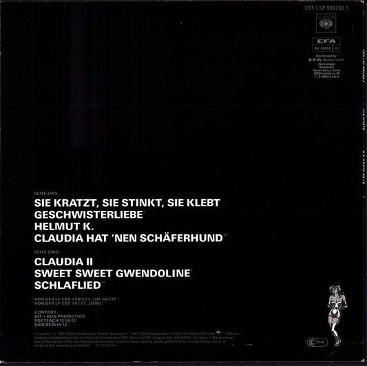 Die Ärzte – Ab 18 (Vinyl 10", DE Original, 1987)