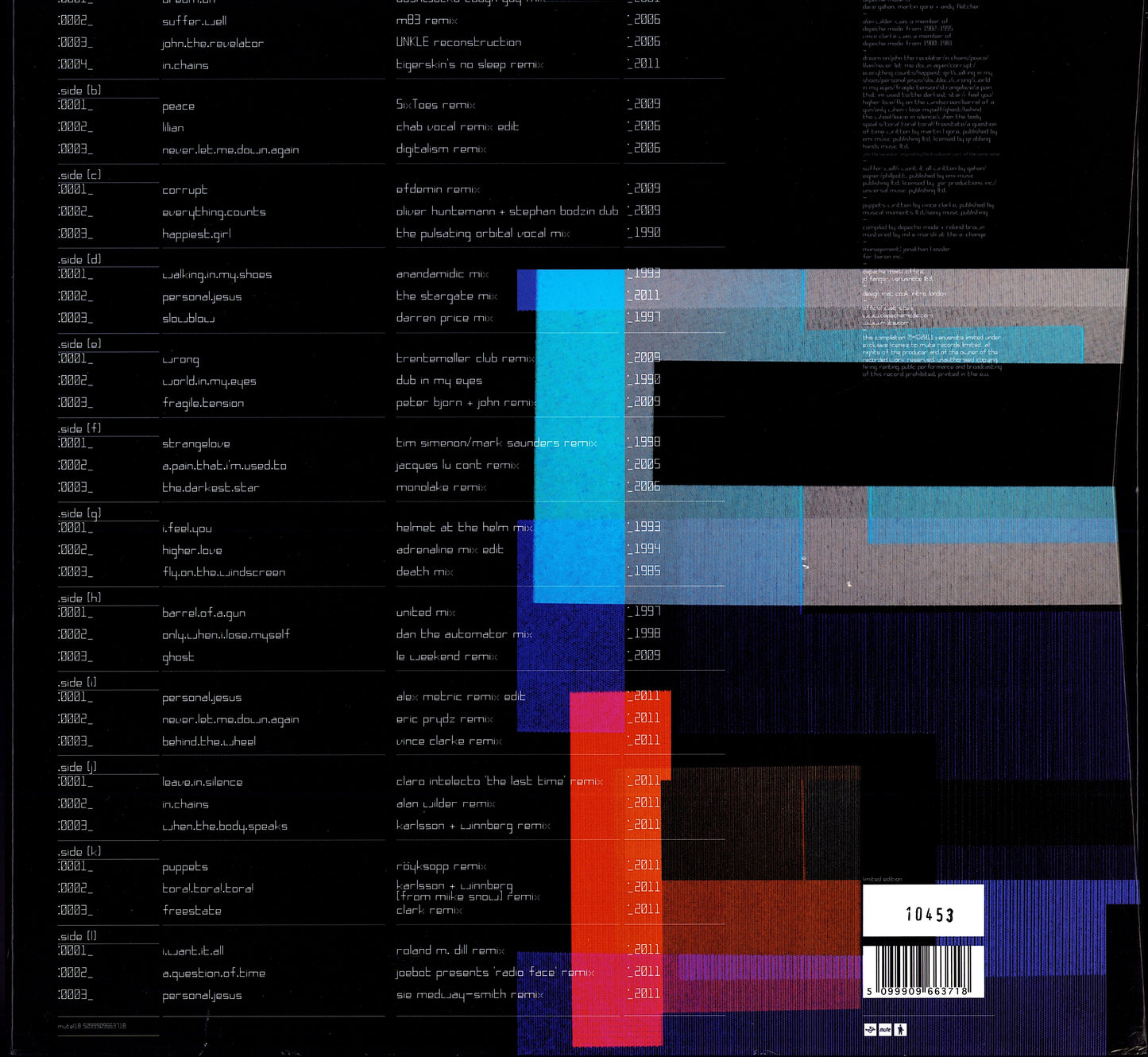 Depeche Mode – Remixes 81·04 Vinyl Box-Set | 6LP | EU Original | 2004