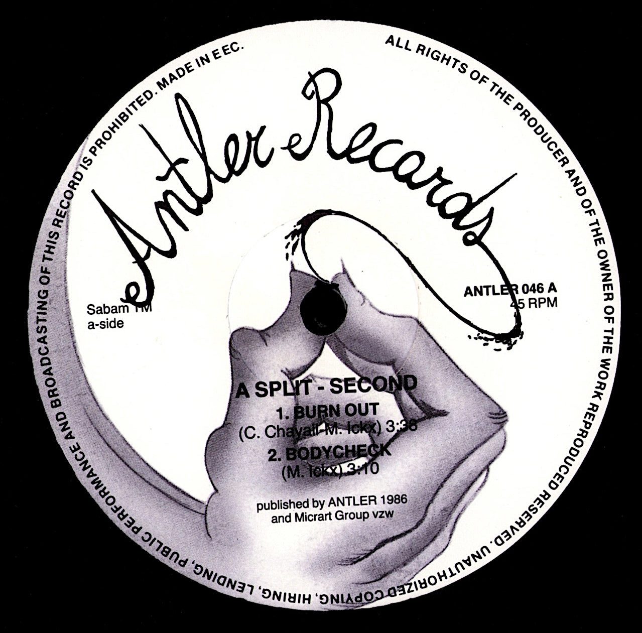 The Klinik – Fear Vinyl 12" Maxi-Single Kopie Kopie