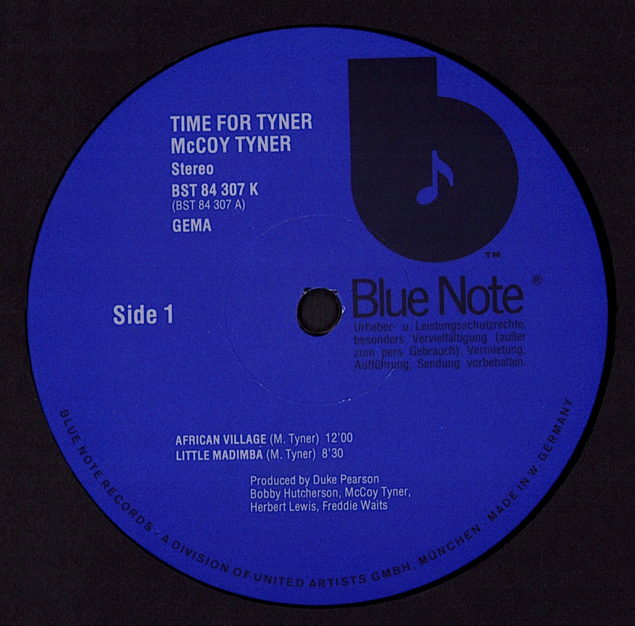 McCoy Tyner - Time For Tyner Vinyl LP