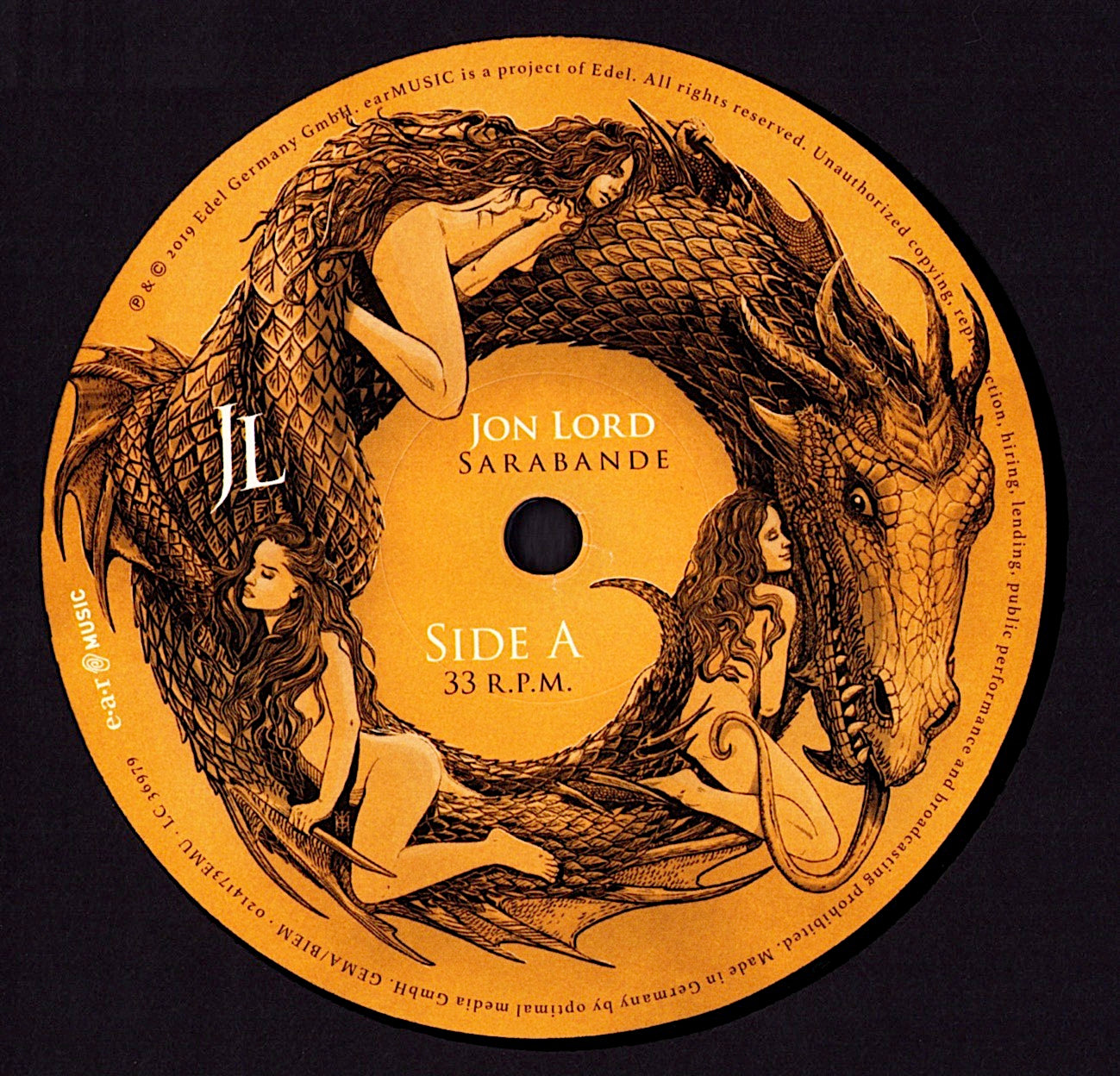 Jon Lord - Sarabande Vinyl LP