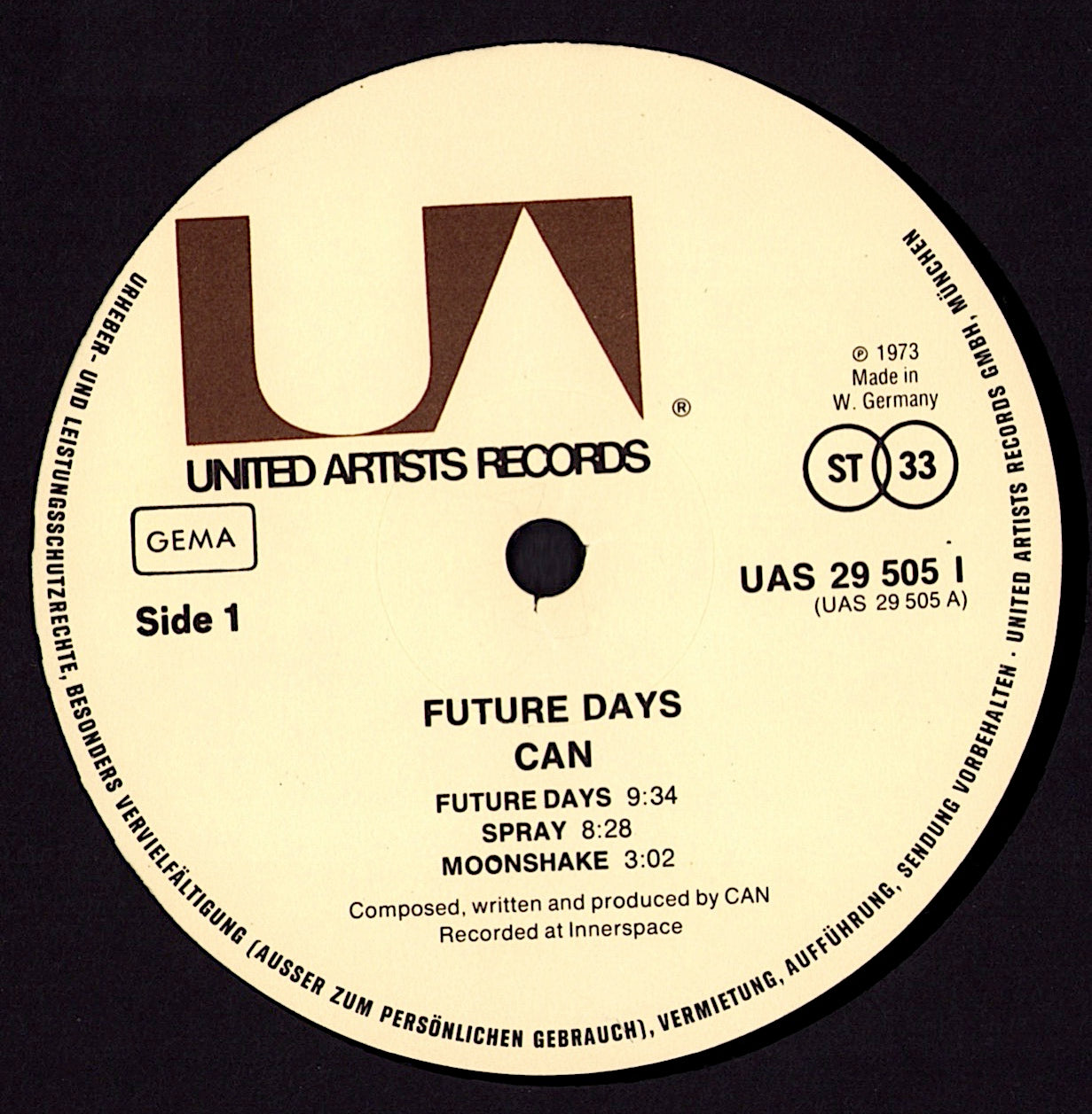 The Can - Monster Movie Vinyl LP Kopie Kopie