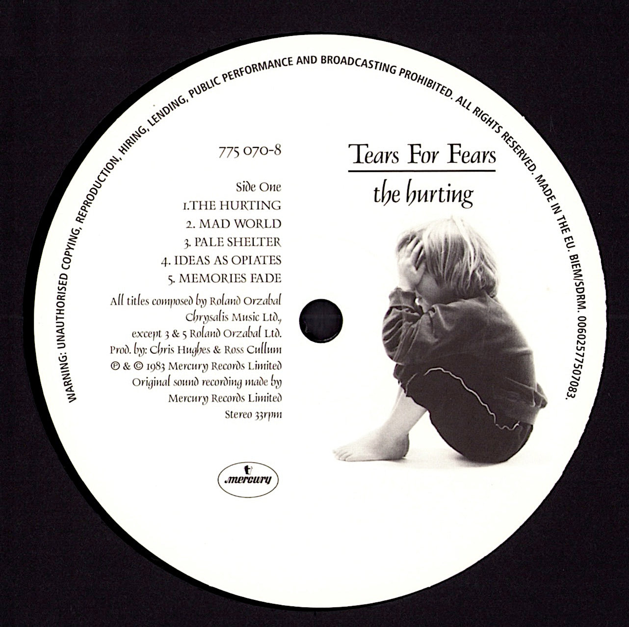 Tears For Fears - Everybody Wants To Rule The World (Extended Version) (Vinyl 12")