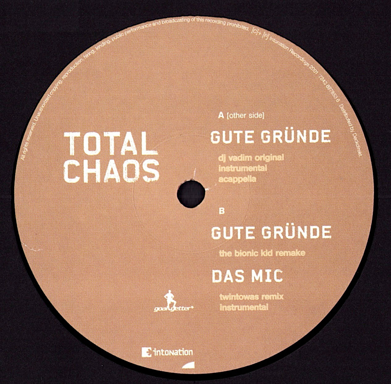 Total Chaos - Gute Gründe Vinyl 12"