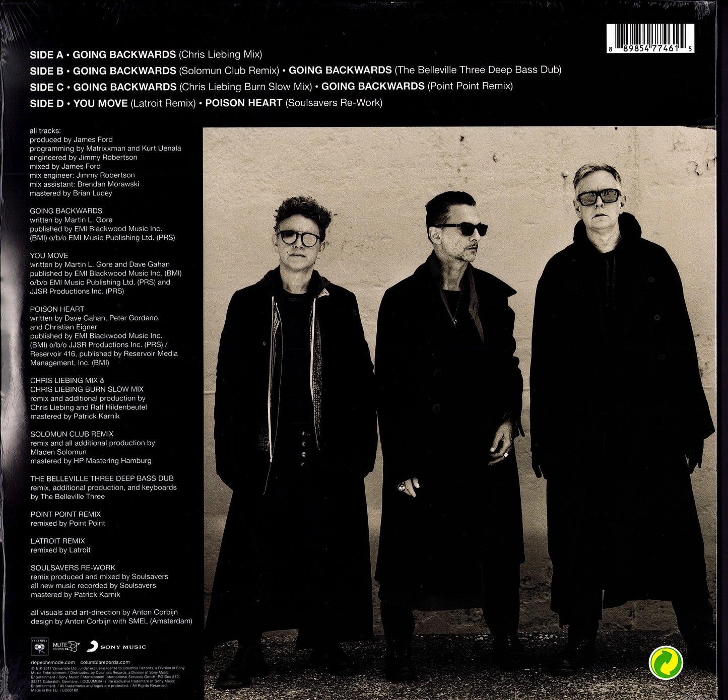 Depeche Mode – Going Backwards Remixes Vinyl 2x12" | US & EU Original | 2017
