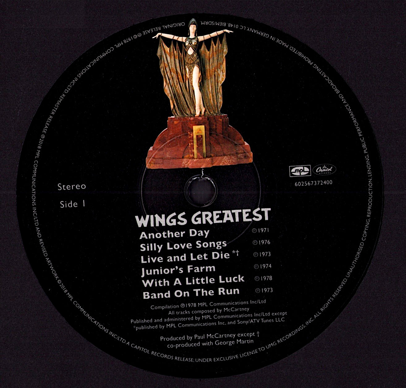 Wings – Wings Greatest (Vinyl LP, 180g, EU Reissue 2018)