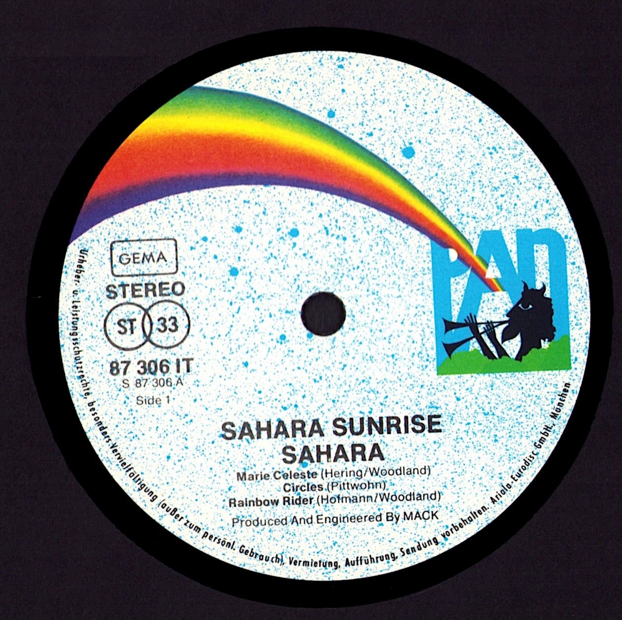 Sahara - Sahara Sunrise Vinyl LP