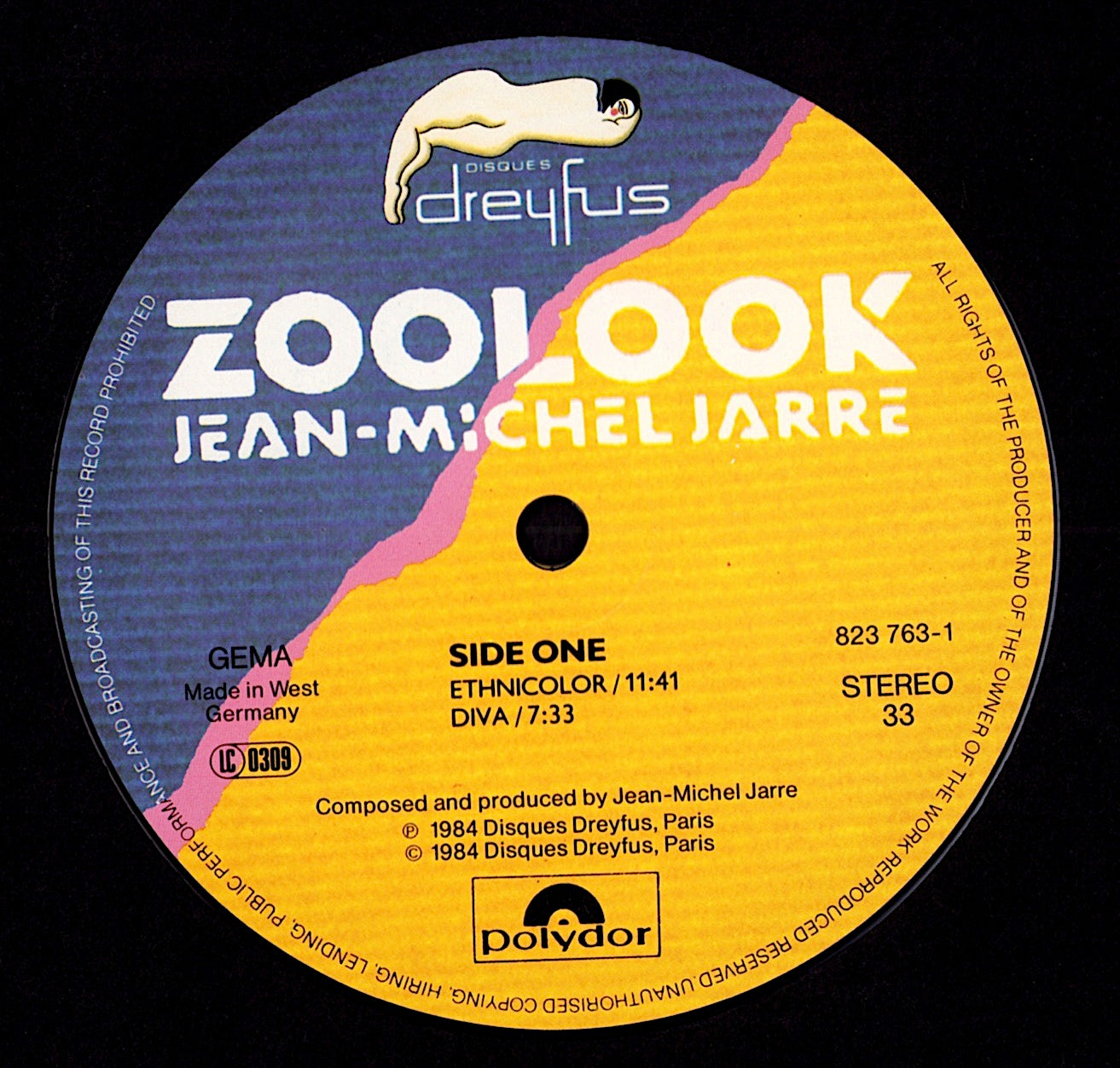 Jean-Michel Jarre – Zoolook (Vinyl LP, DE Original)