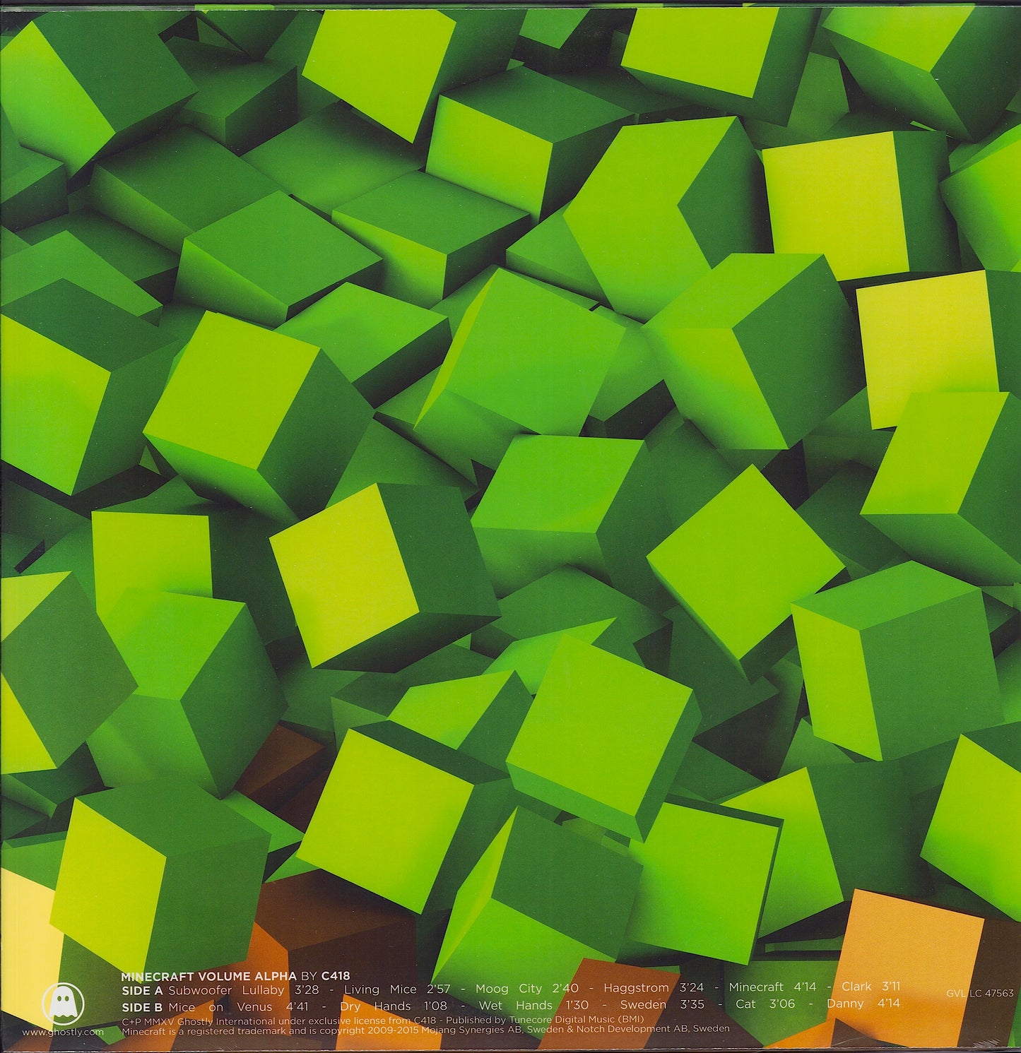 C418 - Minecraft - Volume Alpha Green Vinyl US