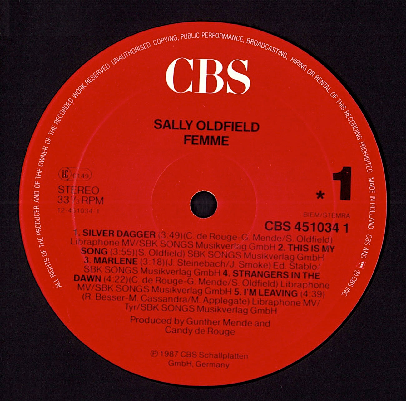 Sally Oldfield – Instincts Vinyl LP Kopie Kopie