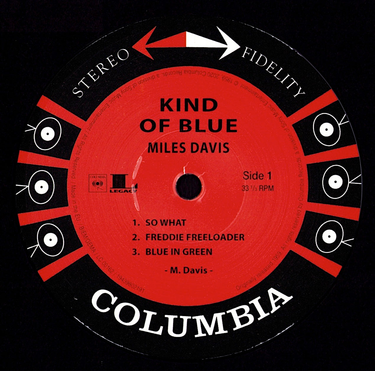 Miles Davis – Miles Davis In Europe Vinyl LP Kopie