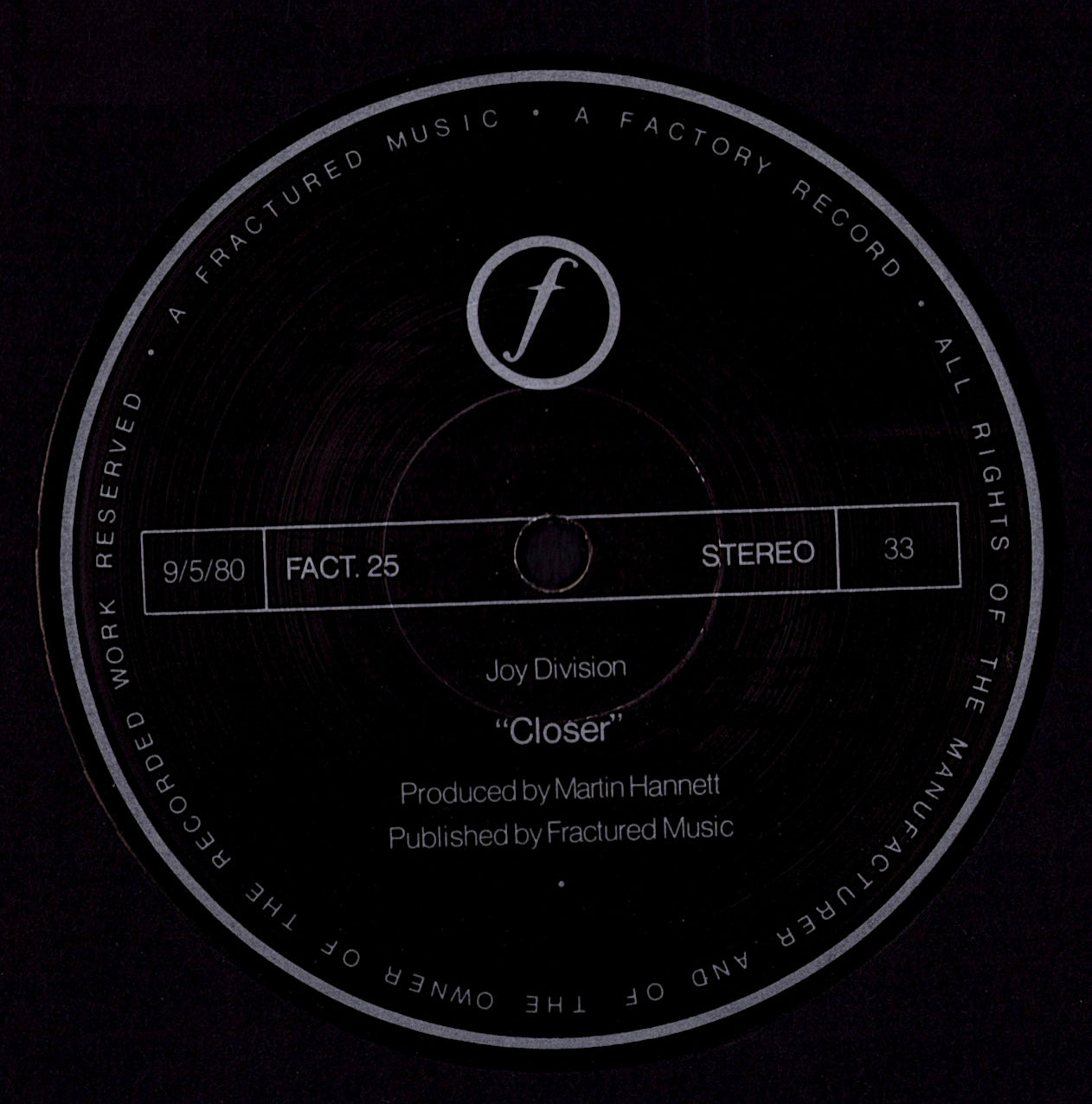 Joy Division - Closer (Vinyl LP)