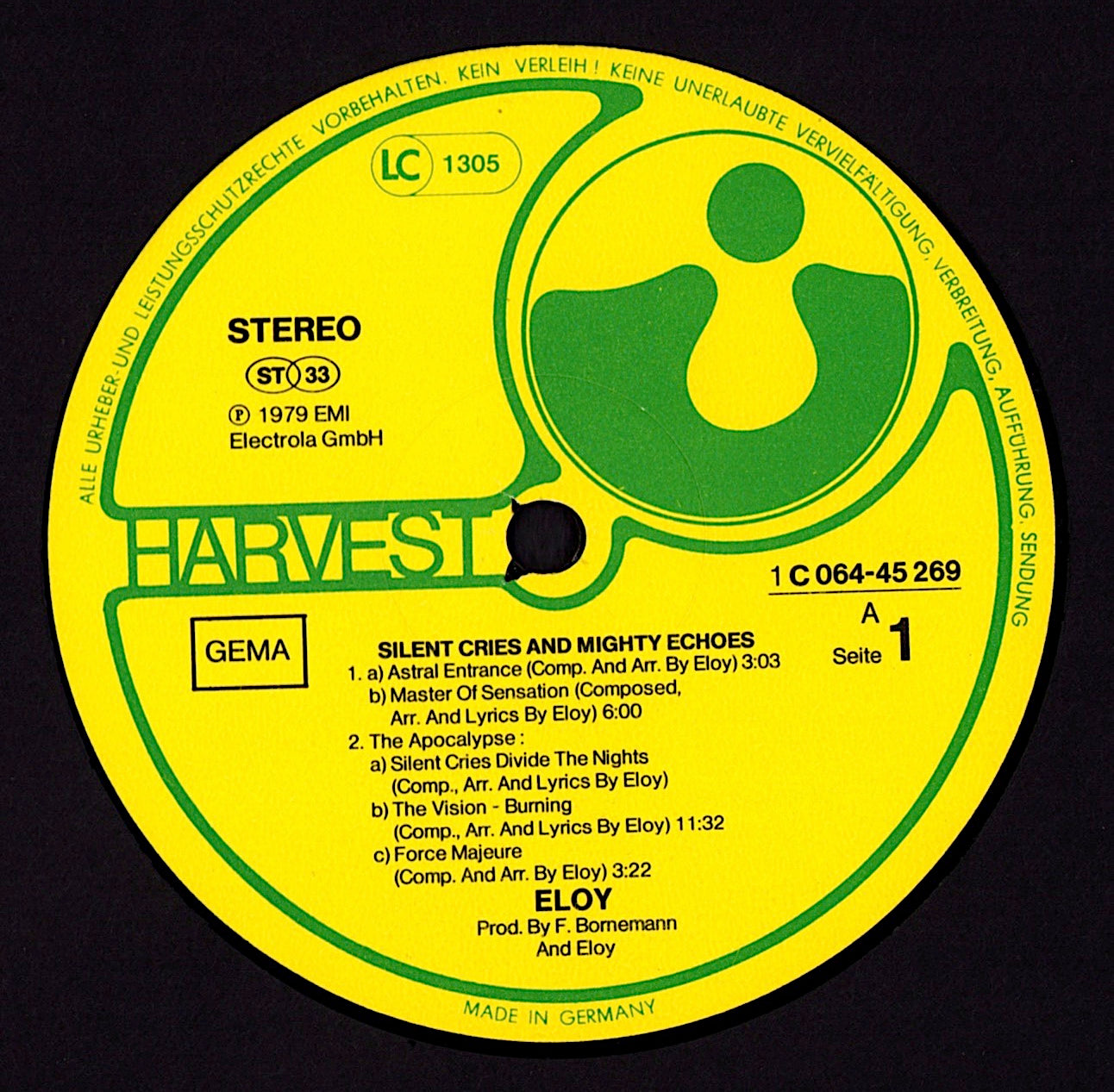 Eloy - Silent Cries And Mighty Echoes (Vinyl LP)