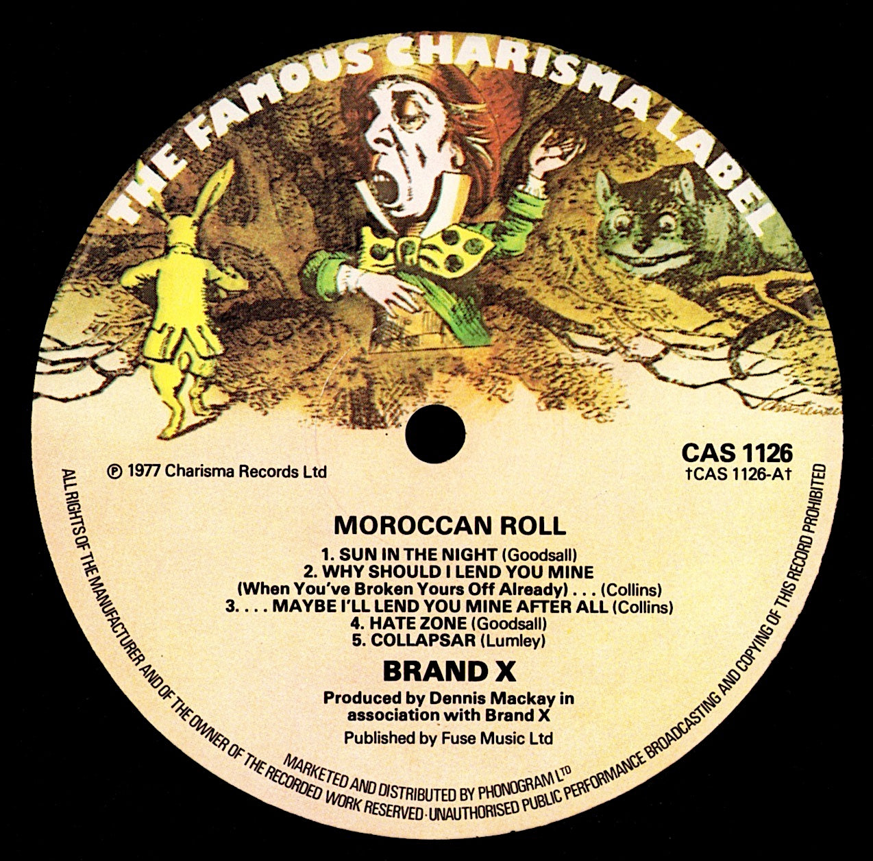 Brand X - Product Vinyl LP Kopie