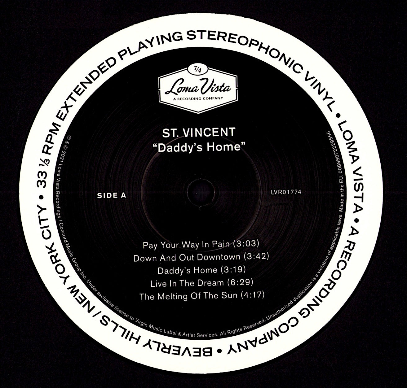 St. Vincent – Daddy’s Home (Vinyl LP, EU Original)