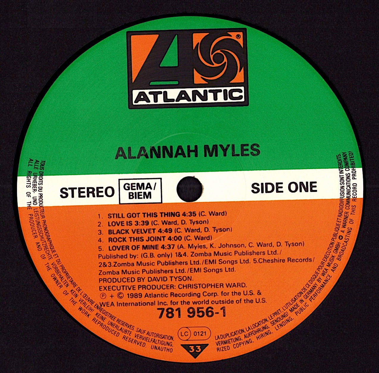 ZZ Top - Eliminator Vinyl LP Kopie Kopie