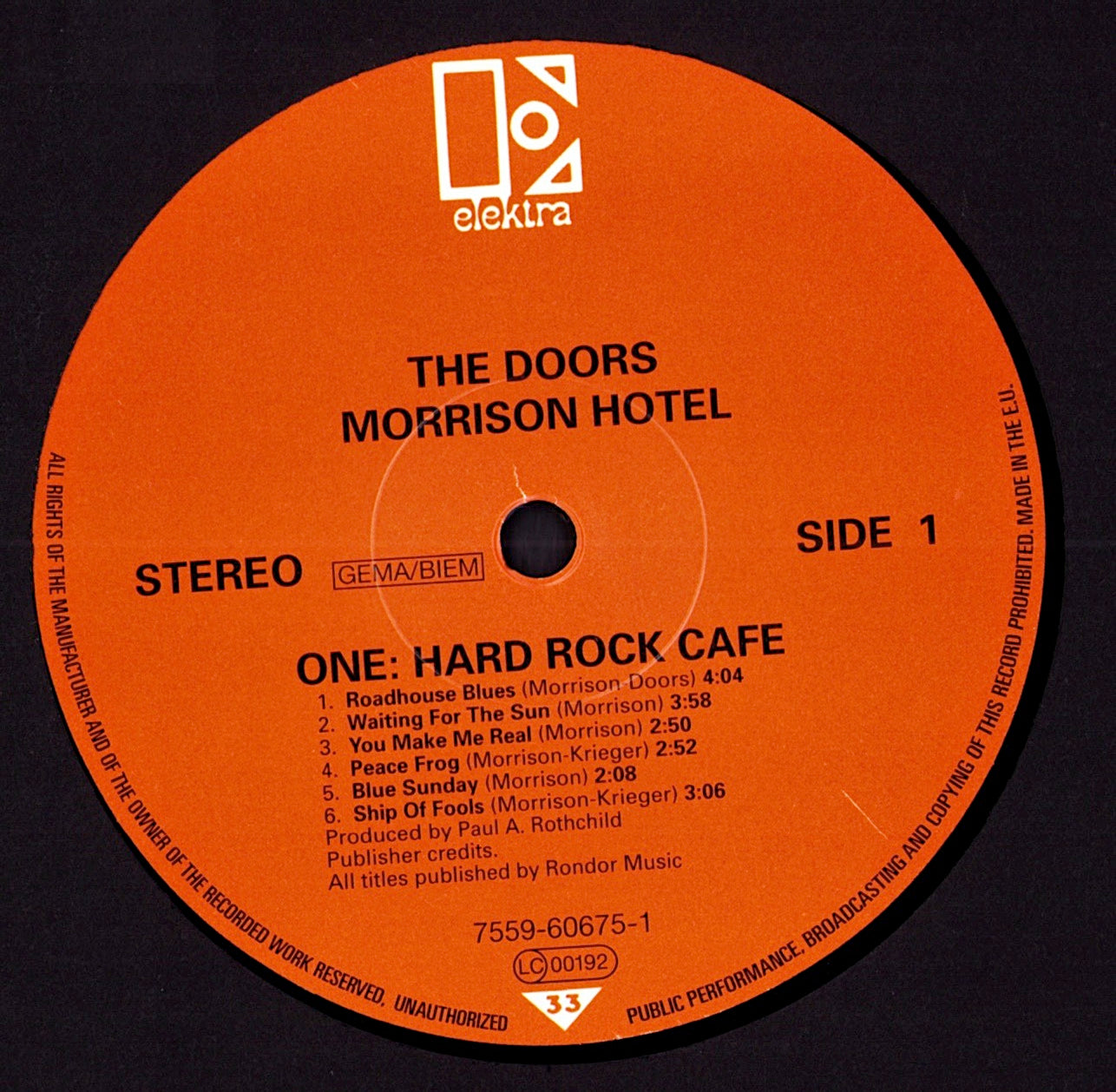 The Doors – The Doors 180g Vinyl LP Deluxe Edition