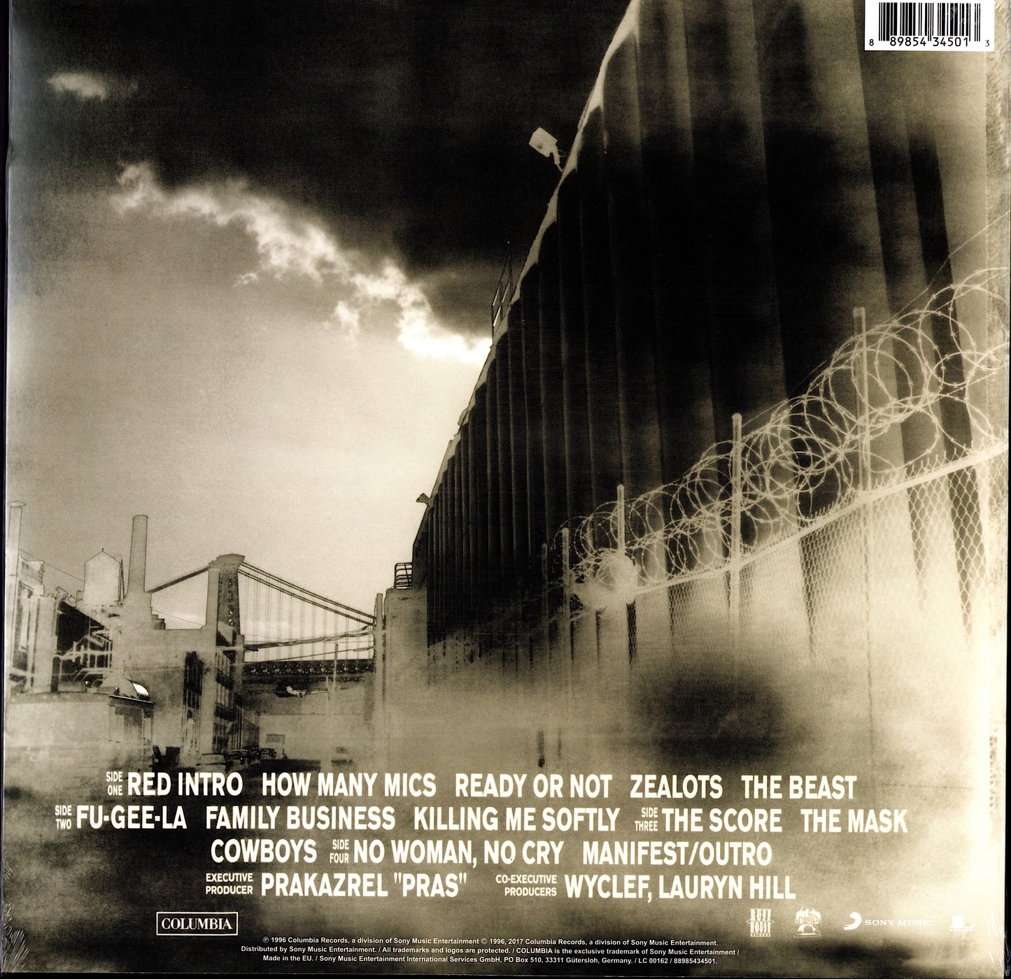 Fugees – The Score Vinyl 2LP