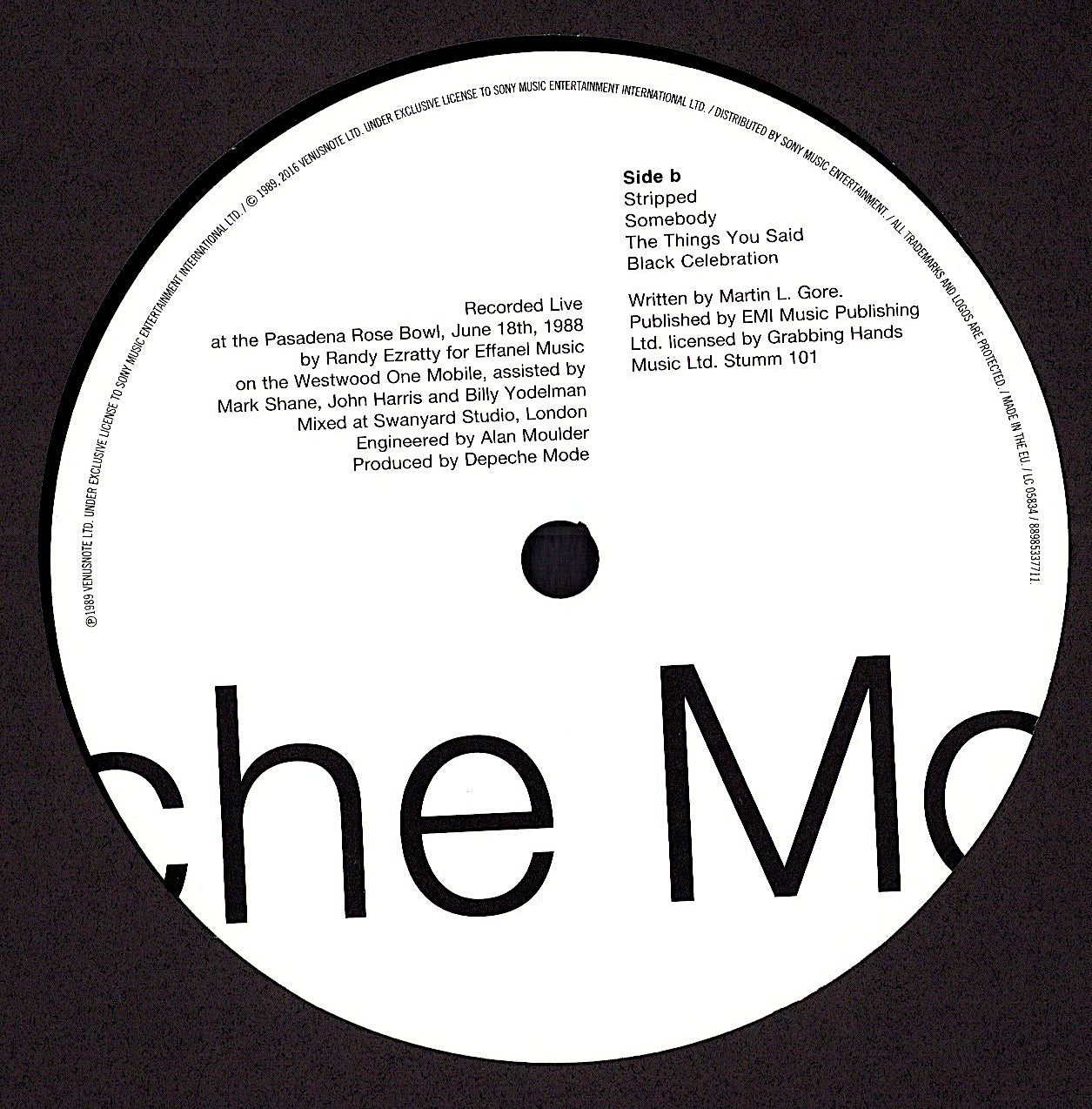 Depeche Mode – 101 Vinyl 2LP | EU Reissue | 180g | 2017