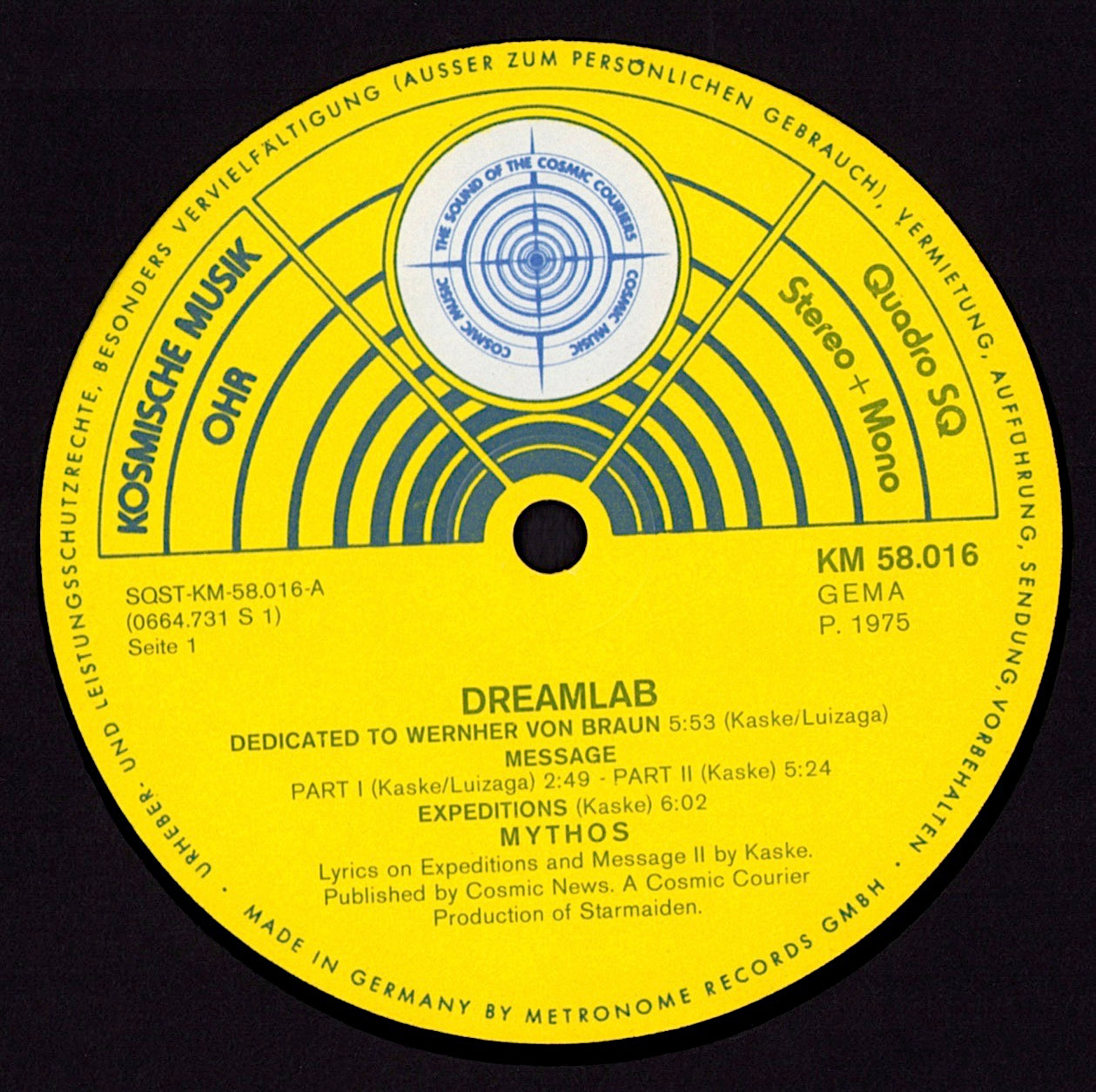 The Symphonic Rock Orchestra Wallenstein – Stories, Songs & Symphonies Vinyl LP Kopie