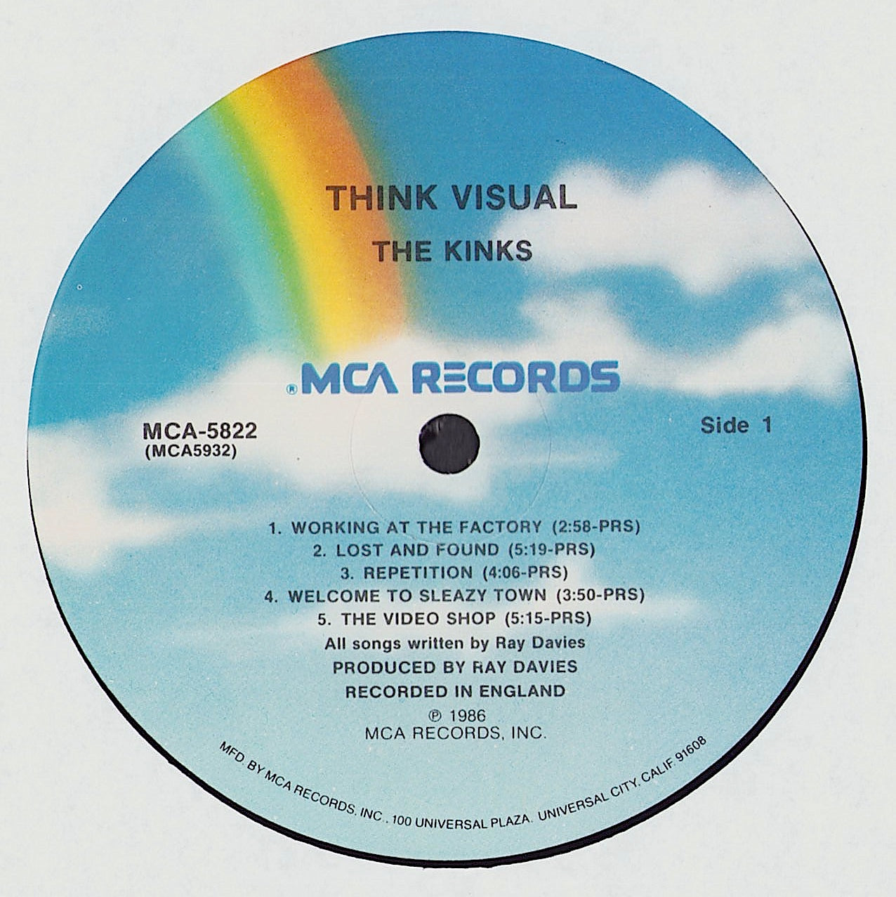 The Kinks - Think Visual Vinyl LP