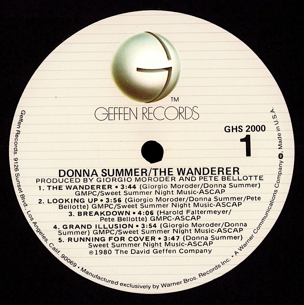 Donna Summer – The Wanderer Vinyl LP | US Original | 1980