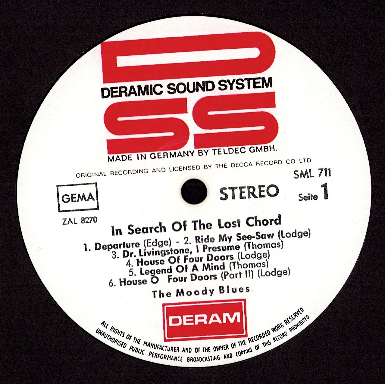 The Moody Blues – In Search Of The Lost Chord (Vinyl LP | DE Original | 1968)