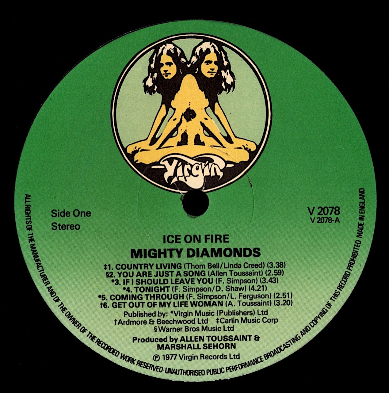 Mighty Diamonds – The Real Enemy Vinyl LP Kopie