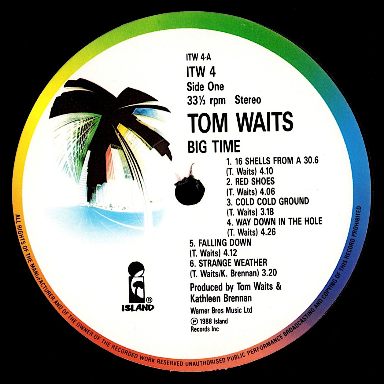 Tom Waits - Bounced Checks Vinyl LP Kopie Kopie