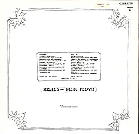 Pink Floyd - Relics Vinyl LP