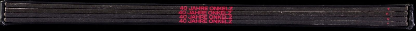 Böhse Onkelz – 40 Jahre Onkelz Ltd. Ruby Red Vinyl 4LP Box Set