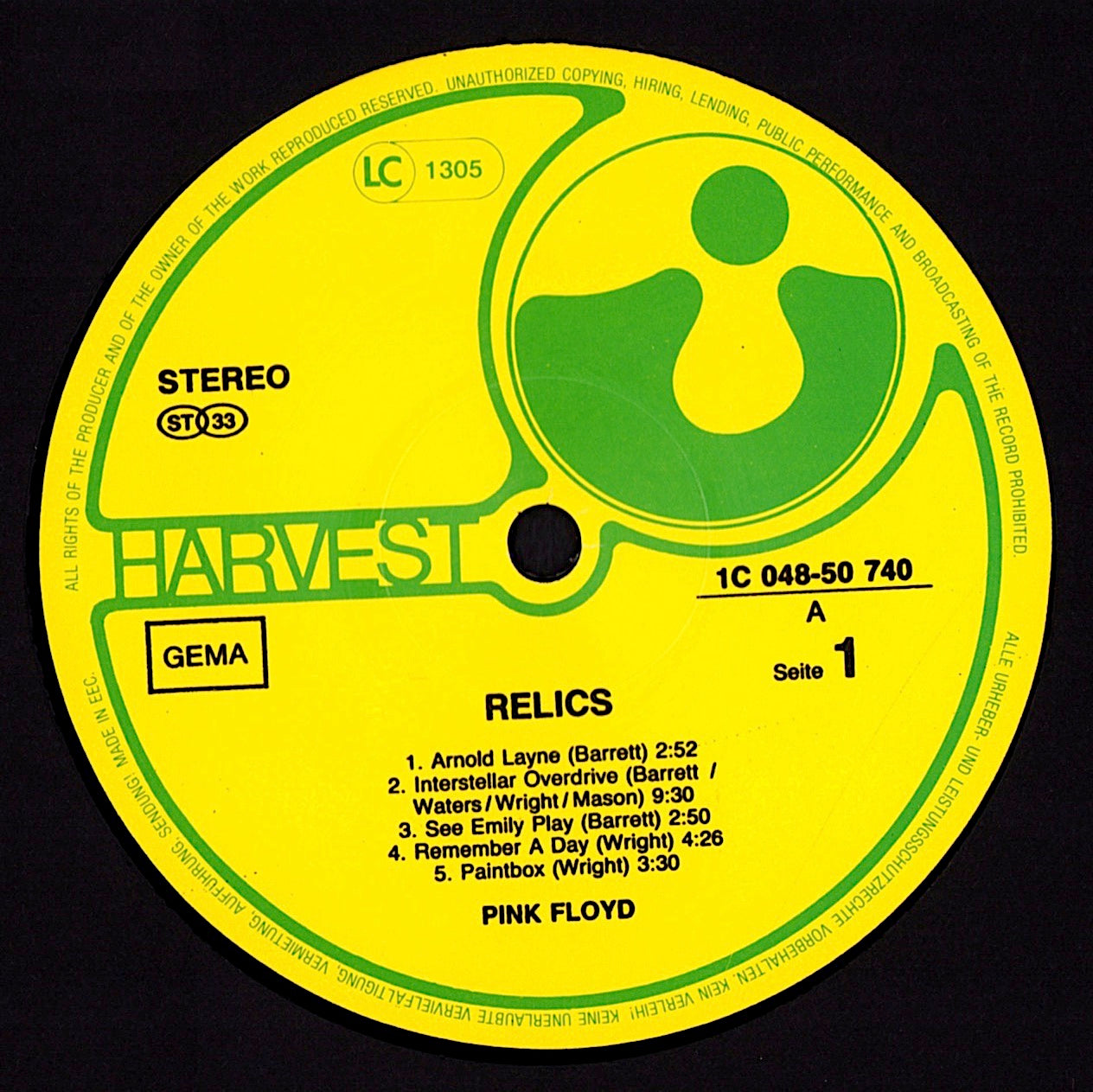 Pink Floyd - Relics Vinyl LP