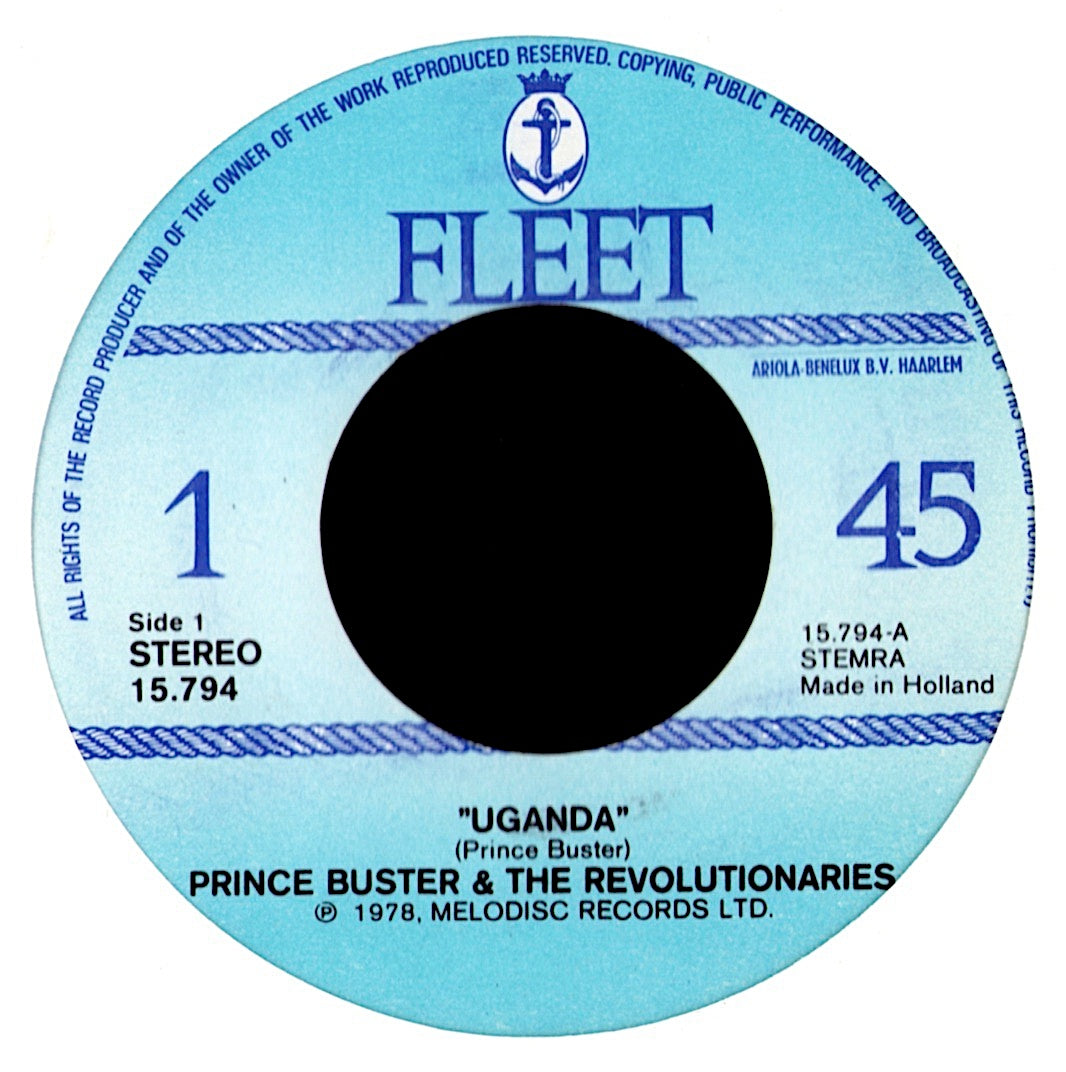 John Holt / Prince Buster All Stars / Prince Buster & The Revolutionaries – The First Time / Uganda 7" Vinyl Single