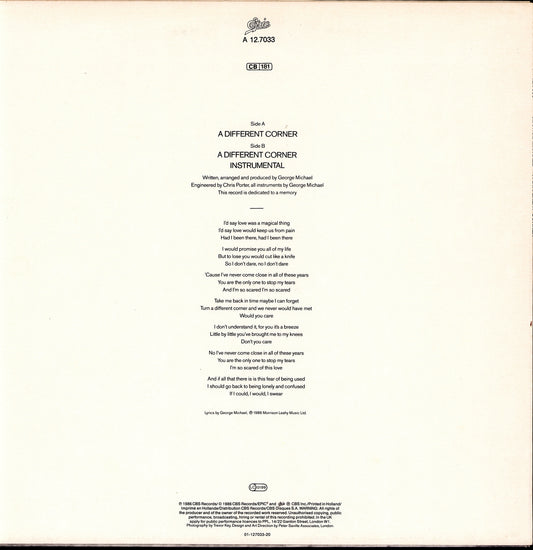 Aretha Franklin & George Michael – I Knew You Were Waiting For Me Vinyl 12" Maxi | EU Original | 1987 Kopie