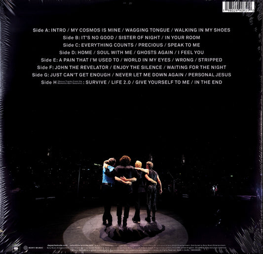 Depeche Mode Memento Mori - Mexico City Silver Vinyl 4 LP