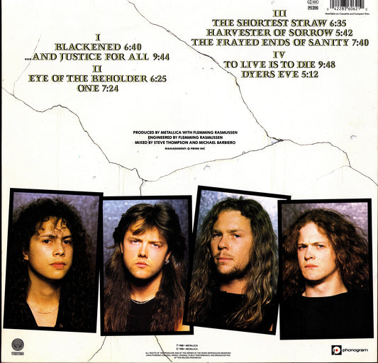 Metallica - ...And Justice For All (2xVinyl LP | EU Original | 1988)