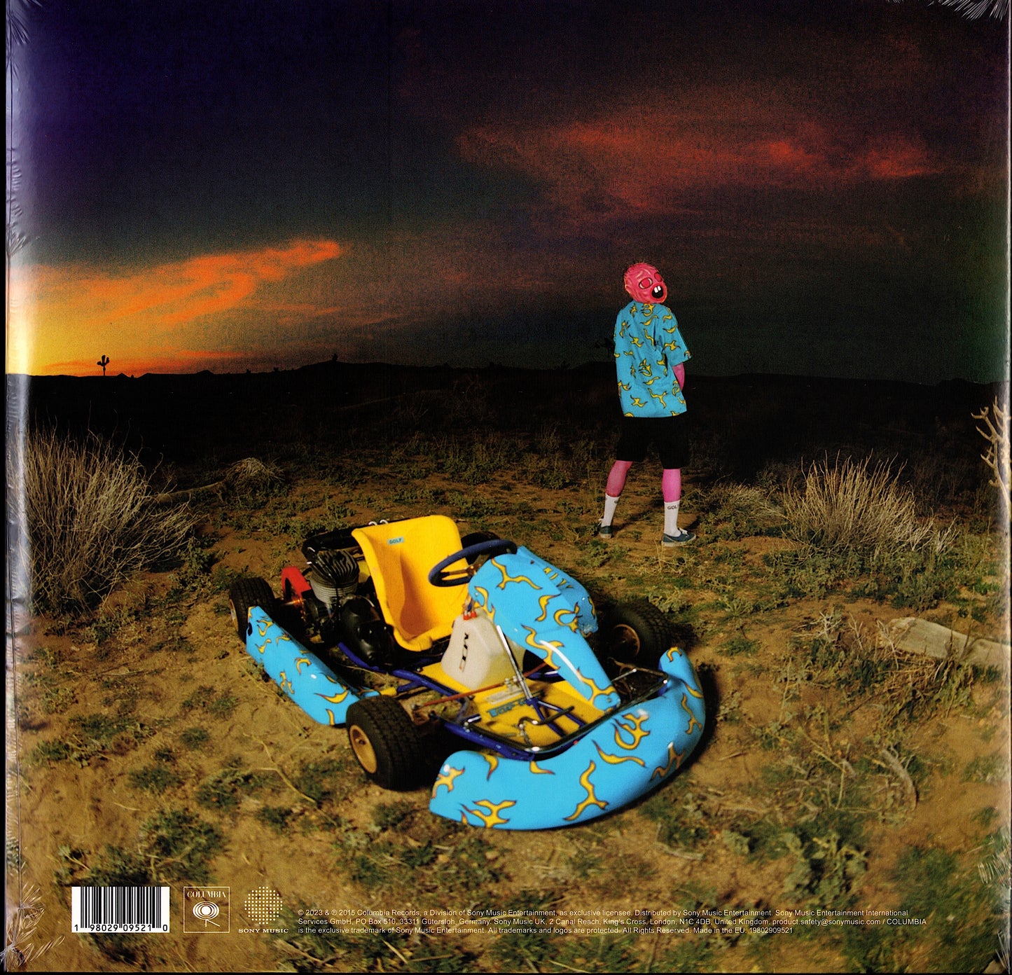 Tyler, The Creator – Cherry Bomb Mask Cover Translucent Blue Vinyl 2LP