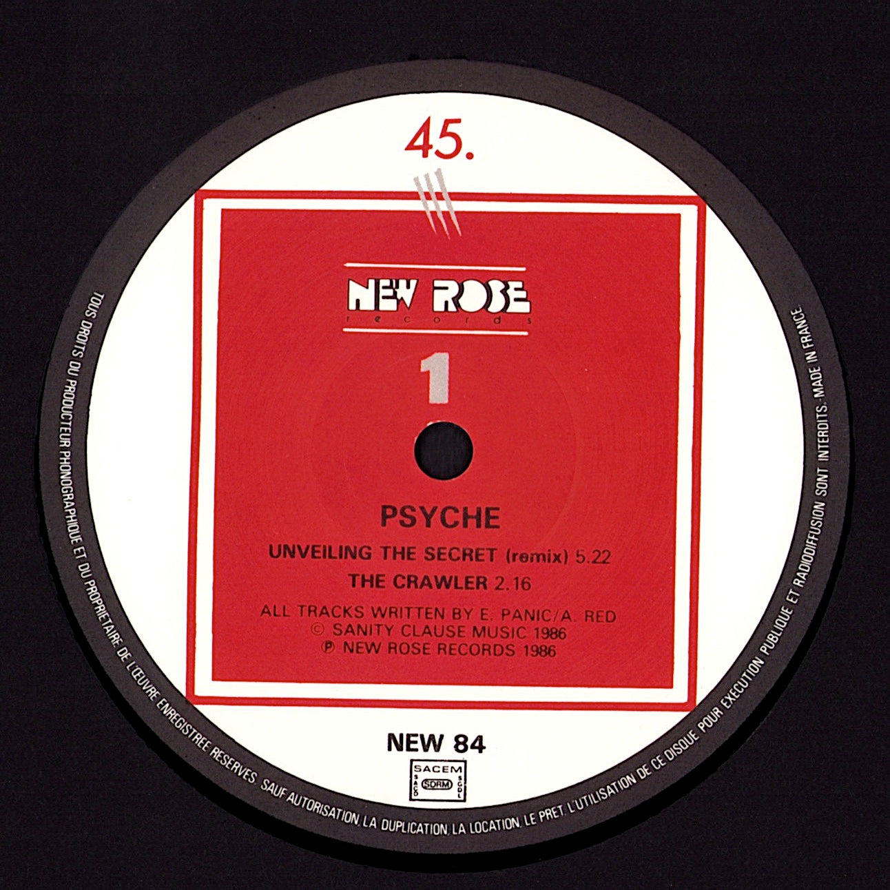 Psyche – Contorting The Image Vinyl 12" EP Kopie