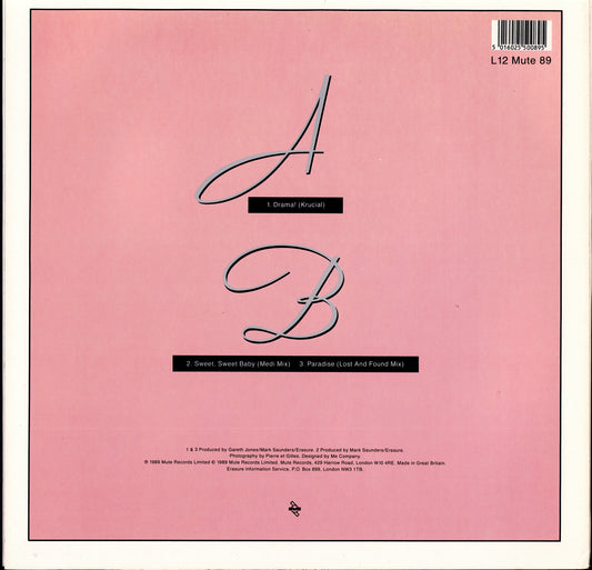 Erasure – Sometimes Vinyl 12" Maxi | DE Original | 1986 Kopie Kopie